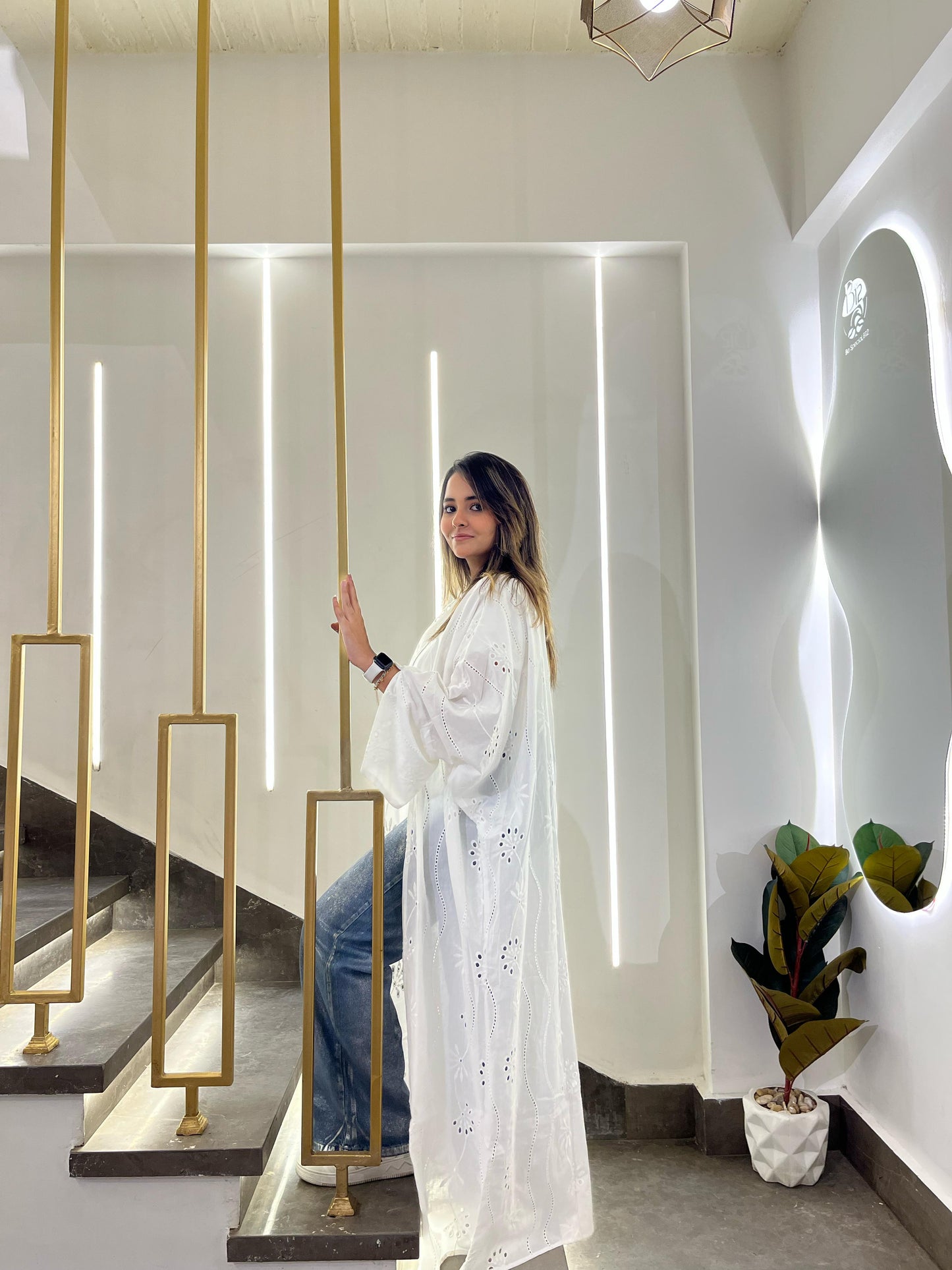 White kaftan