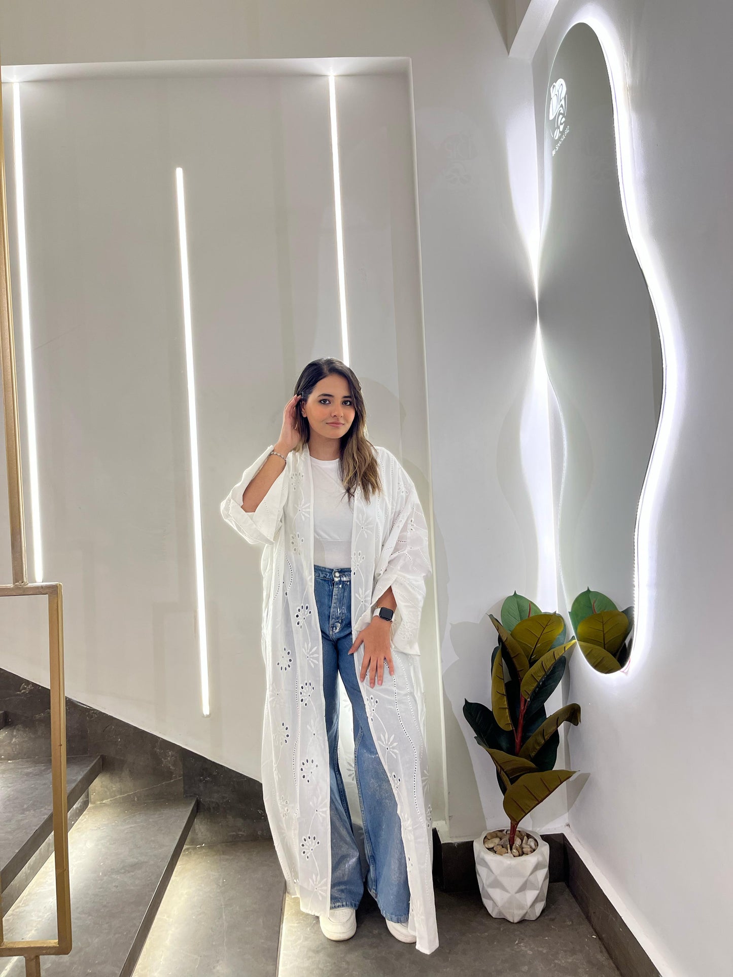 White kaftan