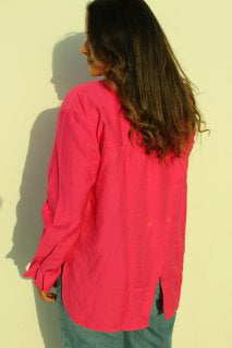Hot pink chemise