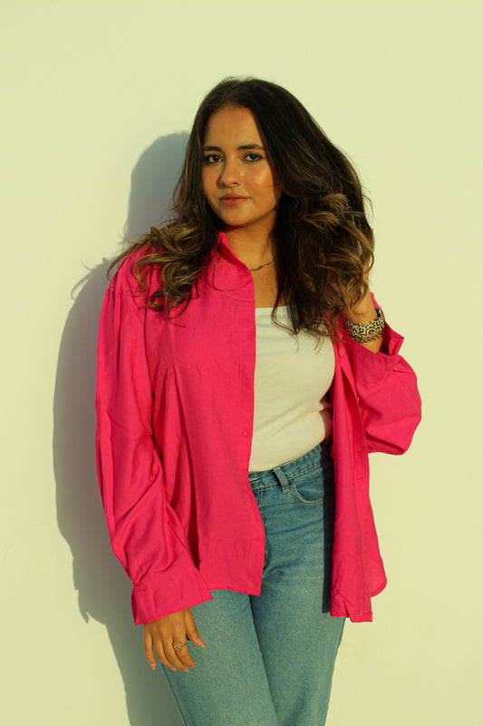 Hot pink chemise