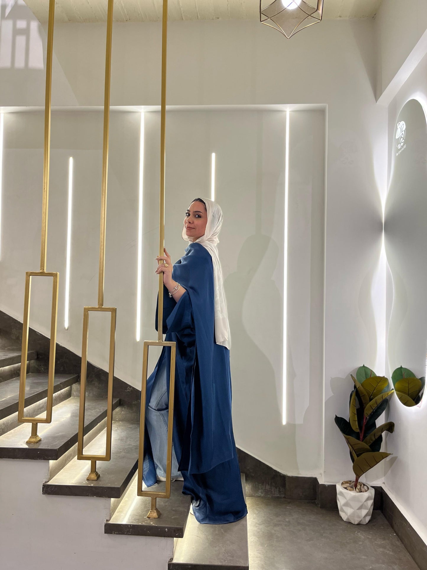 Navy kaftan