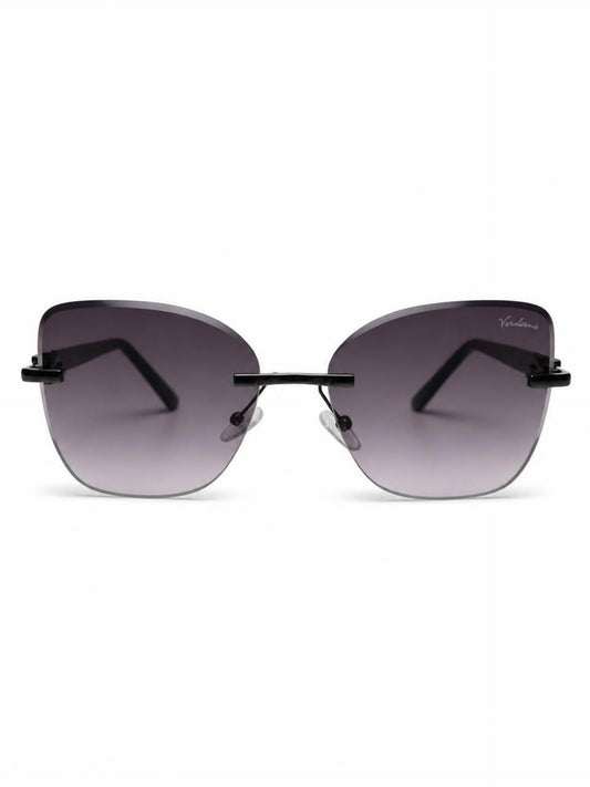 Modern Rimless Square Gradient Sunglasses