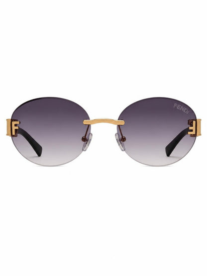 Luxury Rimless Butterfly Sunglasses