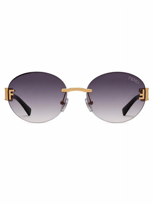Luxury Rimless Butterfly Sunglasses