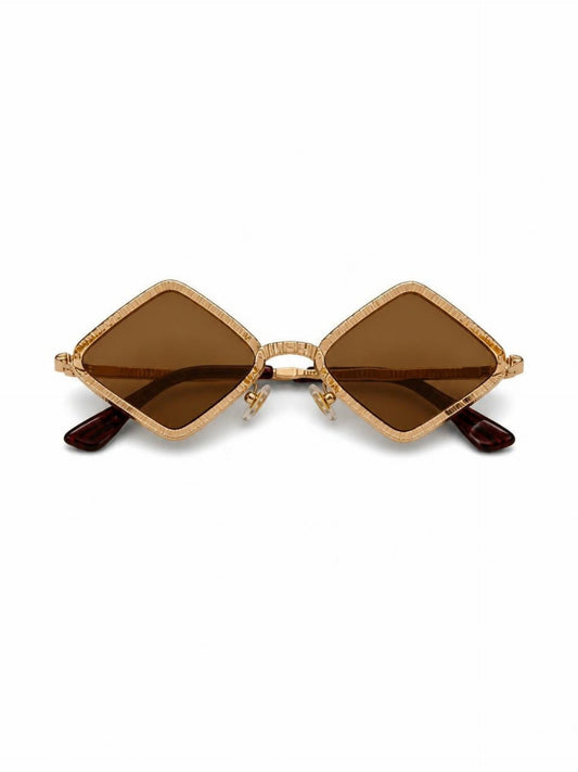 Diamond-shaped sunglasses