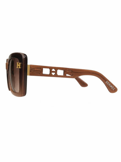 Luxury Oversized Square Hermès Style Sunglasses