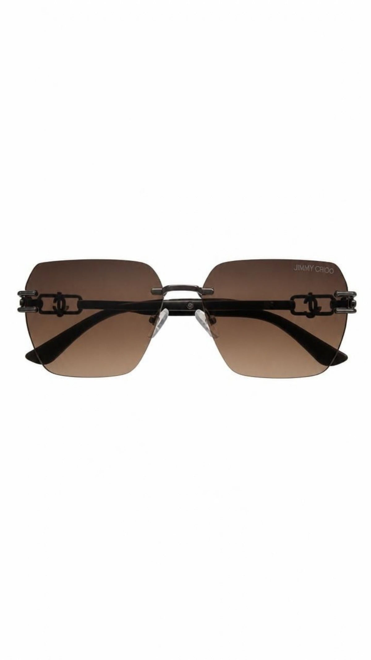 Luxury Rimless Square Sunglasses