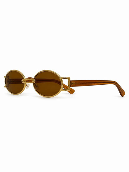 Luxury Vintage Round Sunglasses
