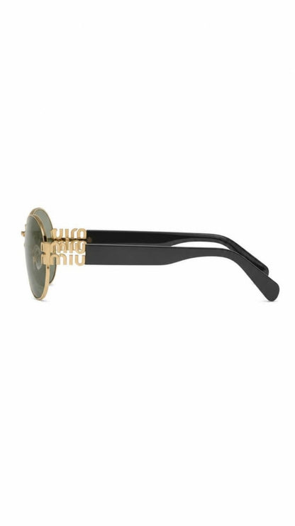 Luxury Round Miu Style Sunglasses