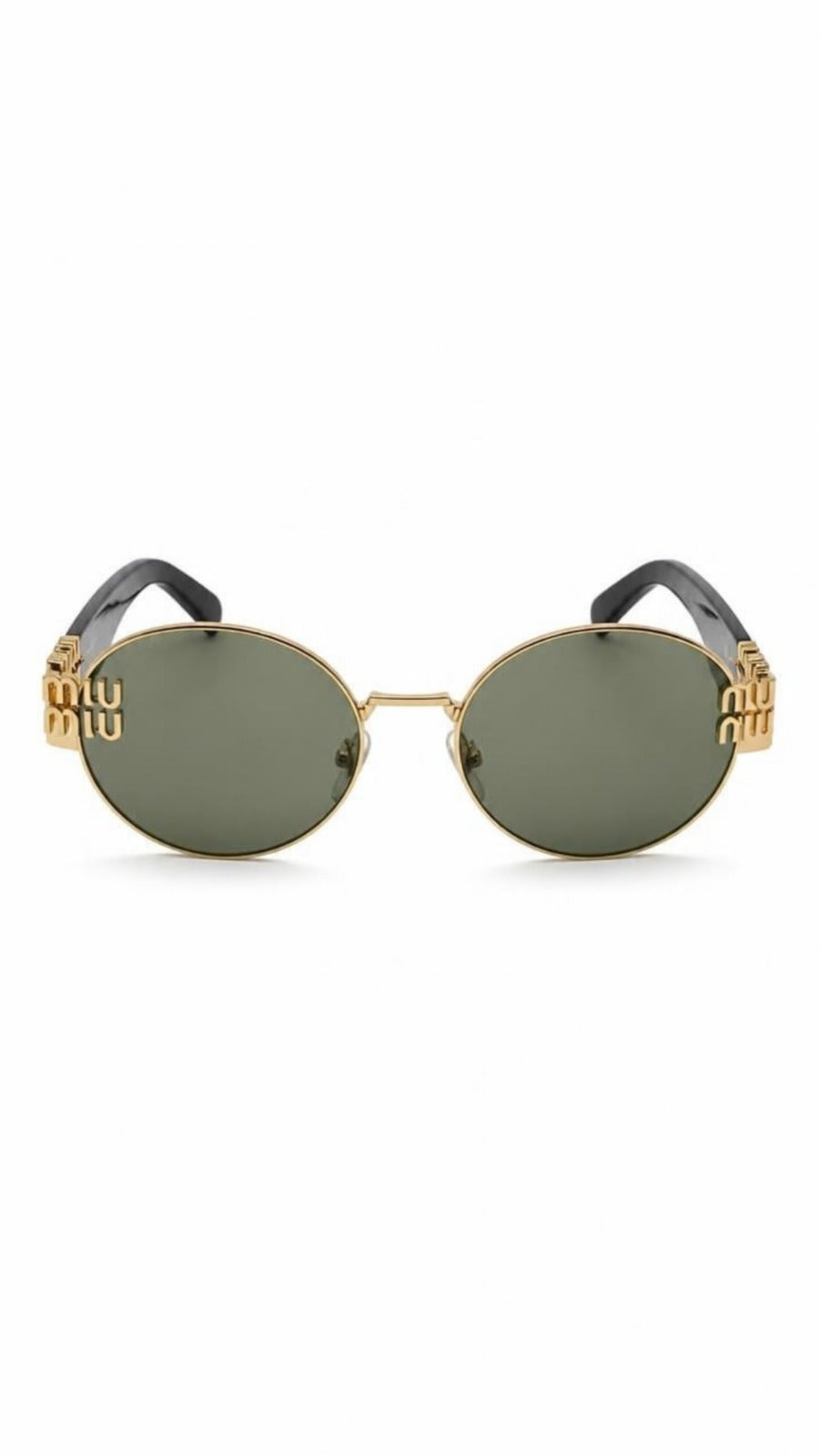 Luxury Round Miu Style Sunglasses